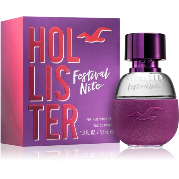 Hollister Festival Nite for Her Eau de Parfum pentru femei 30 ml preţ