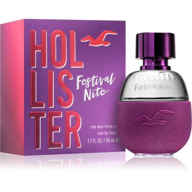 Hollister Festival Nite for Her Eau de Parfum pentru femei 50 ml preţ