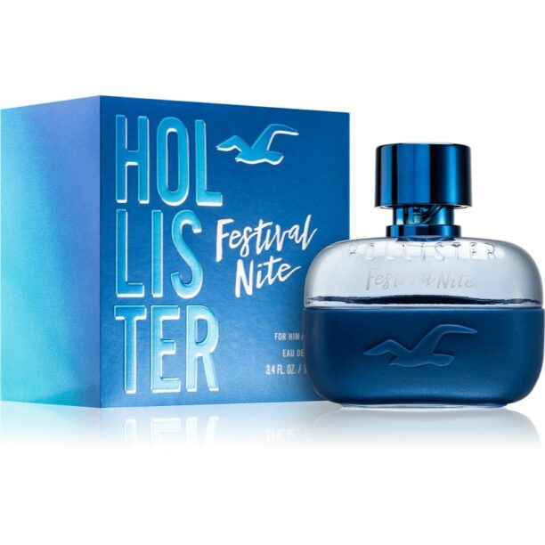 Hollister Festival Nite for Him Eau de Toilette pentru bărbați 100 ml preţ