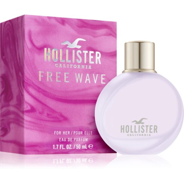 Hollister Free Wave Eau de Parfum pentru femei 50 ml preţ