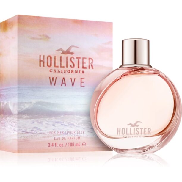 Hollister Wave Eau de Parfum pentru femei 100 ml preţ