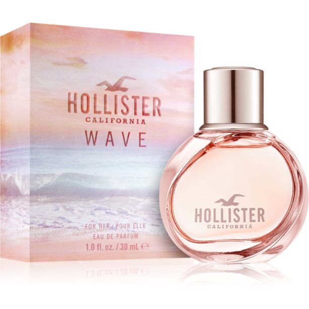 Hollister Wave Eau de Parfum pentru femei 30 ml preţ