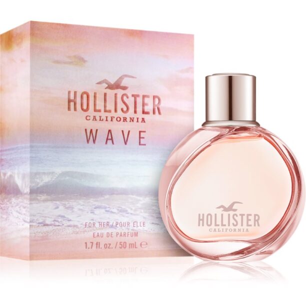 Hollister Wave Eau de Parfum pentru femei 50 ml preţ