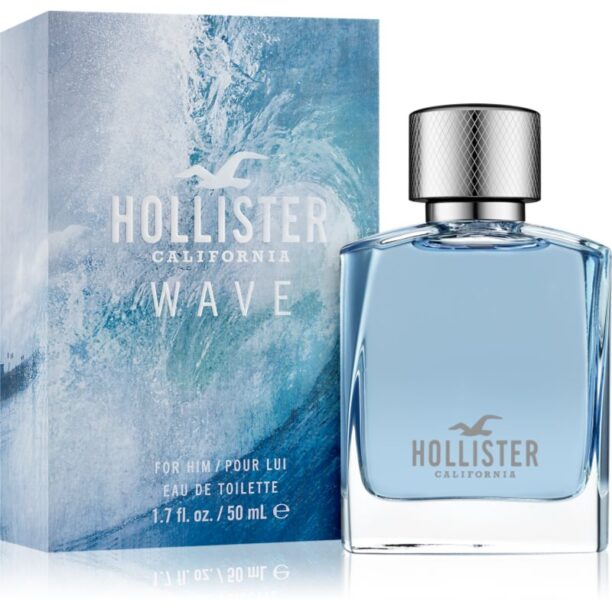 Hollister Wave Eau de Toilette pentru bărbați 50 ml preţ