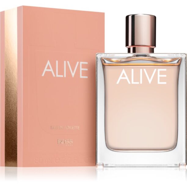 Hugo Boss BOSS Alive Eau de Toilette pentru femei 80 ml preţ