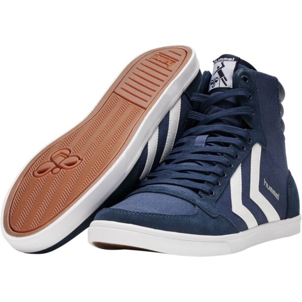 Hummel Sneaker low 'Slimmer Stadil'  albastru marin / bleumarin / alb preţ