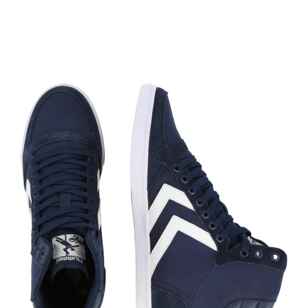 Hummel Sneaker low 'Slimmer Stadil'  albastru marin / bleumarin / alb