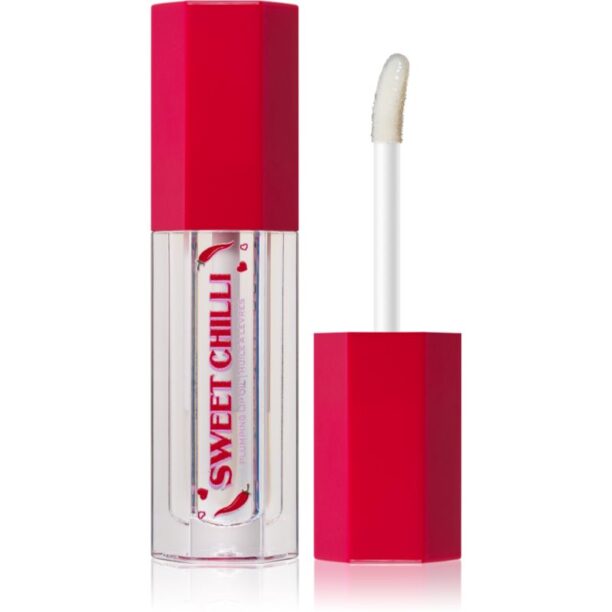 I Heart Revolution Sweet Chilli Plumping ulei pentru buze cu efect de crestere culoare Clear 4 ml preţ