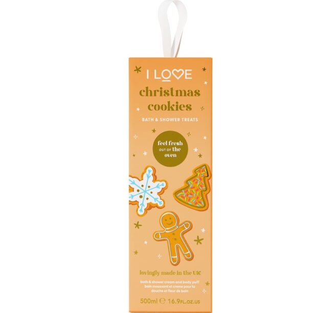 I love... Bathtime Treats Christmas Cookies set cadou in dus preţ