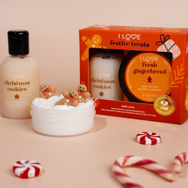 Preţ I love... Festive Treats set cadou pentru corp