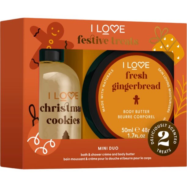 I love... Festive Treats set cadou pentru corp