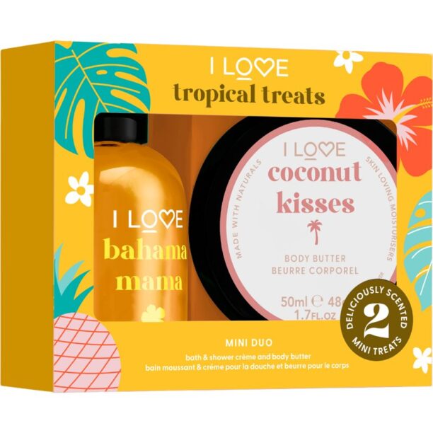 I love... Tropical Treats set cadou pentru corp preţ