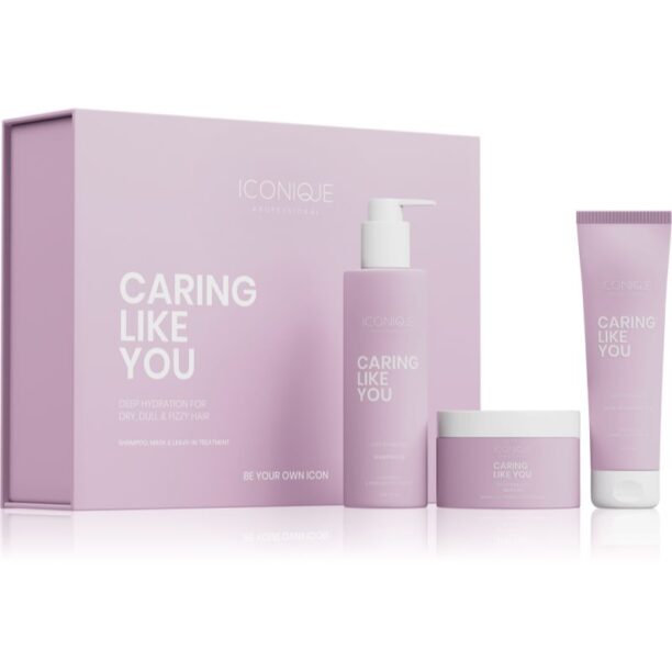 ICONIQUE Professional CARING LIKE YOU Deep Hydration Set: Shampoo 250 ml