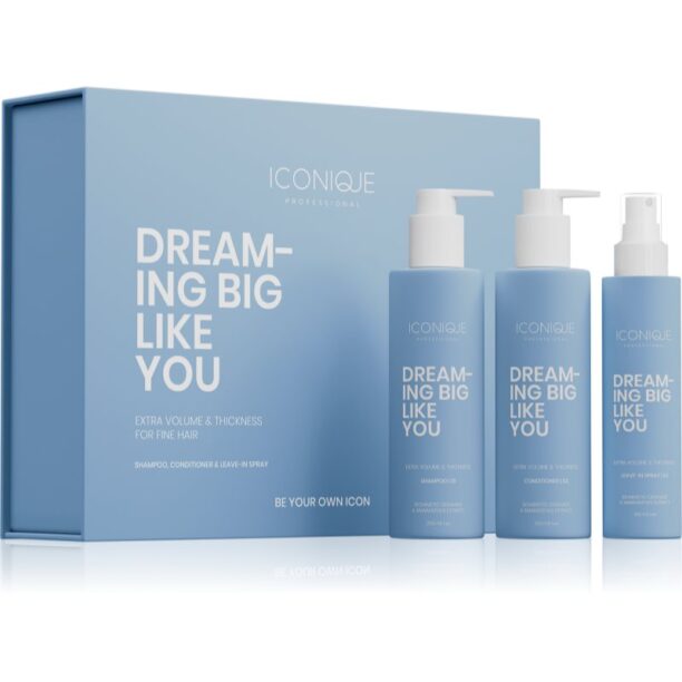 ICONIQUE Professional DREAMING BIG LIKE YOU Volume & Thickness Set: Shampoo 250 ml