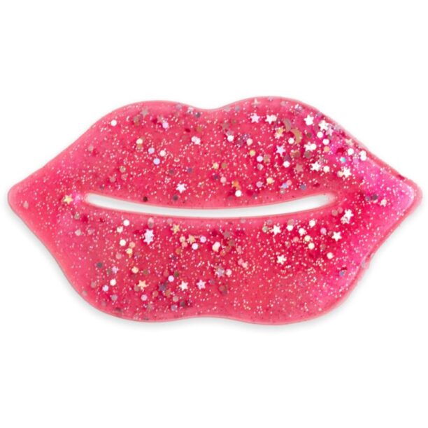 IDC Institute Glitter Lip Pink mască cu hidrogel pentru buze 1 buc preţ