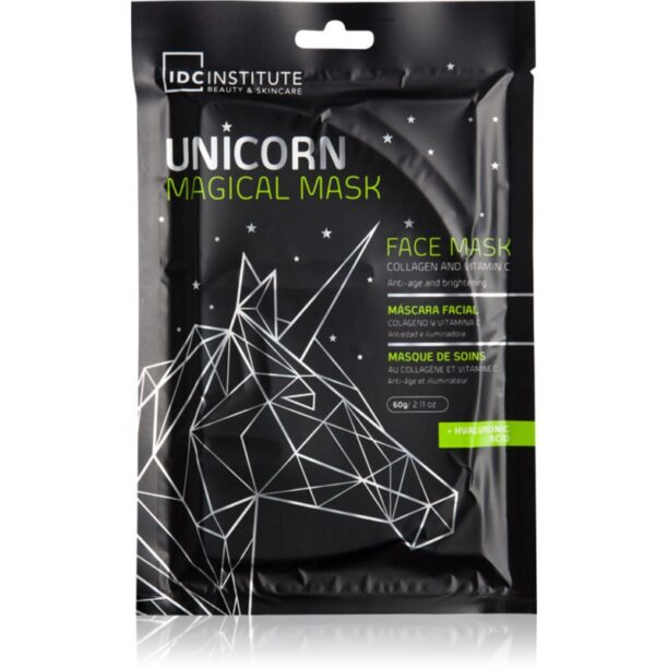 IDC Institute Unicorn Magical Mask mască textilă facială de unică folosință 1 buc