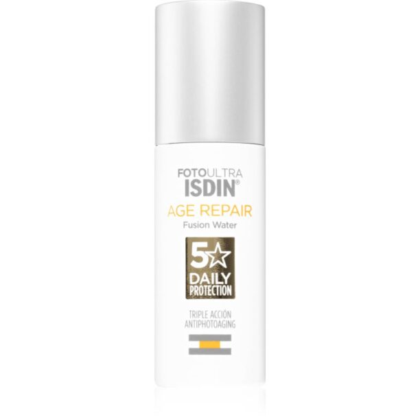 ISDIN Age Repair Fusion Water cremă protectoare și regeneratoare SPF 50 50 ml