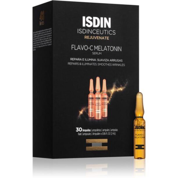 ISDIN Isdinceutics Flavo-C ser facial impotriva primelor semne de imbatranire ale pielii 30x2 ml