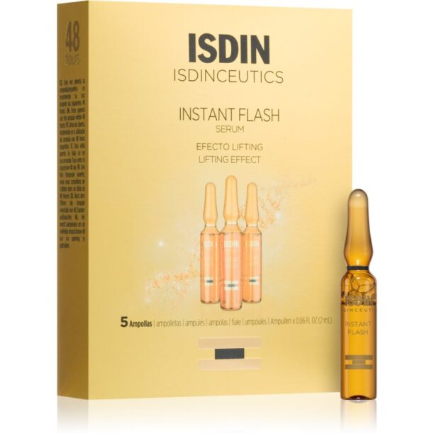 ISDIN Isdinceutics Instant Flash ser pentru fermitate cu efect lifting 5x2 ml