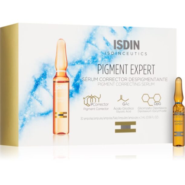 ISDIN Isdinceutics Pigment Expert ser iluminator pentru corectia petelor de pigment 30x2 ml