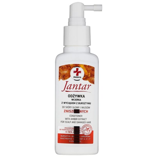 Ideepharm Medica Jantar conditioner spray pentru regenerare pentru par deteriorat 100 ml