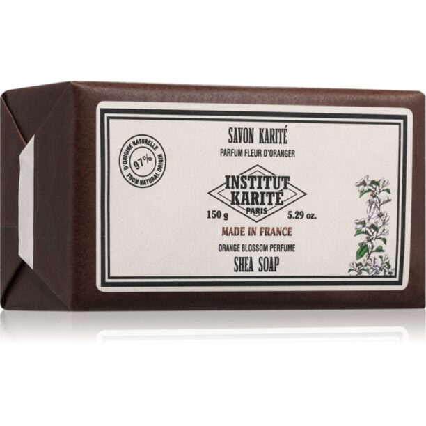 Institut Karité Paris Orange Blossom Shea Soap săpun solid unt de shea 150 g