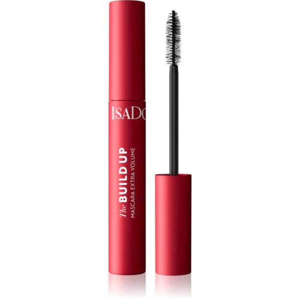 IsaDora Build Up Mascara Extra Volume mascara pentru extra volum culoare 01 Super Black 10 ml preţ