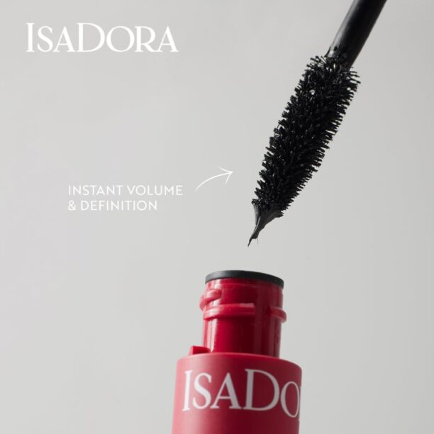 Original IsaDora Build Up Mascara Extra Volume mascara pentru extra volum culoare 01 Super Black 10 ml