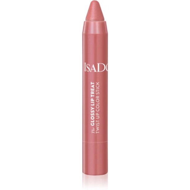 IsaDora Glossy Lip Treat Twist Up Color ruj hidratant culoare 03 Beige Rose 3