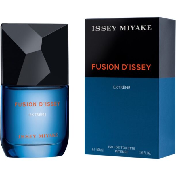 Issey Miyake Fusion d'Issey Extrême Eau de Toilette pentru bărbați 50 ml preţ