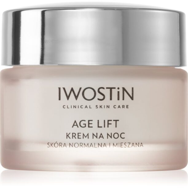 Iwostin Age Lift crema de noapte pentru contur pentru piele normală și mixtă 50 ml