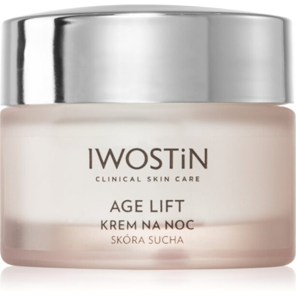 Iwostin Age Lift crema de noapte pentru contur pentru tenul uscat 50 ml