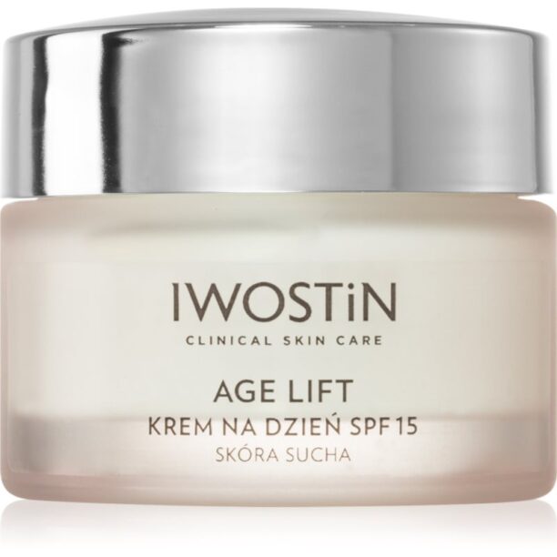 Iwostin Age Lift crema de zi pentru contur pentru tenul uscat SPF 15 50 ml