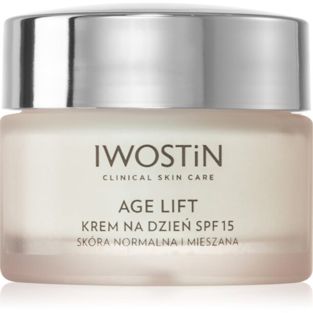 Iwostin Age Lift crema hidratanta anti-riduri pentru ten normal si mixt SPF 15 50 ml