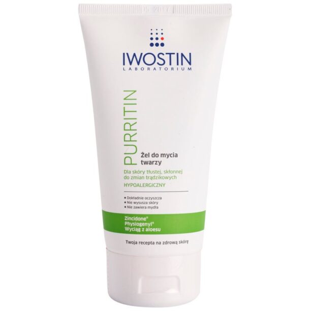 Iwostin Purritin gel de curățare pentru tenul gras