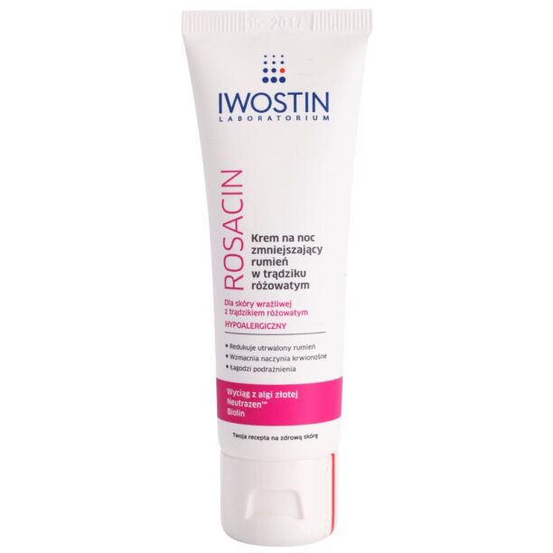 Iwostin Rosacin crema de noapte -reducere roseata 40 ml preţ