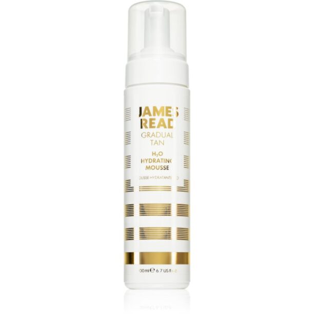 James Read Gradual Tan H2O Hydrating Mousse spuma autobronzanta cu  efect de intinerire 200 ml