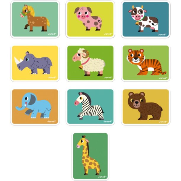 Cumpăra Janod Magnetibook Animals placă magnetică 1 buc