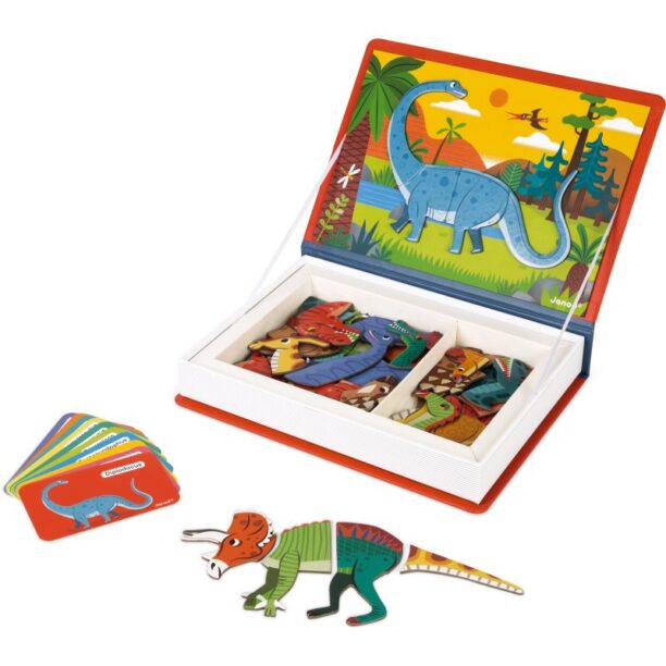 Janod Magnetibook Dinosaurus placă magnetică 3 y+ 1 buc preţ