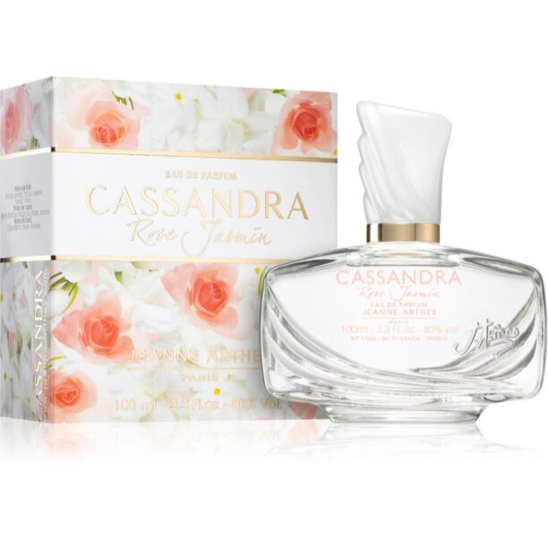 Jeanne Arthes Cassandra Rose Jasmine Eau de Parfum pentru femei 100 ml preţ