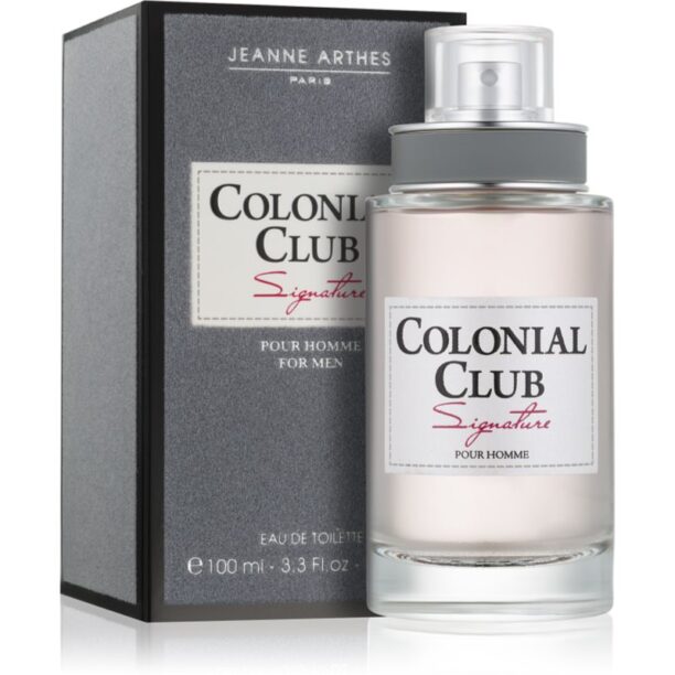 Jeanne Arthes Colonial Club Signature Eau de Toilette pentru bărbați 100 ml preţ