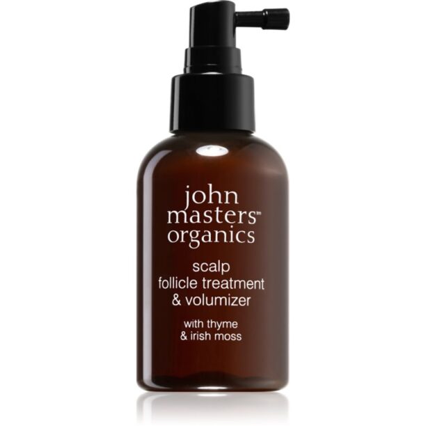 John Masters Organics Scalp Follicle Treatment & Volumizer Spray pentru o crestere sanatoasa a parului inca de la radacini 125 ml preţ