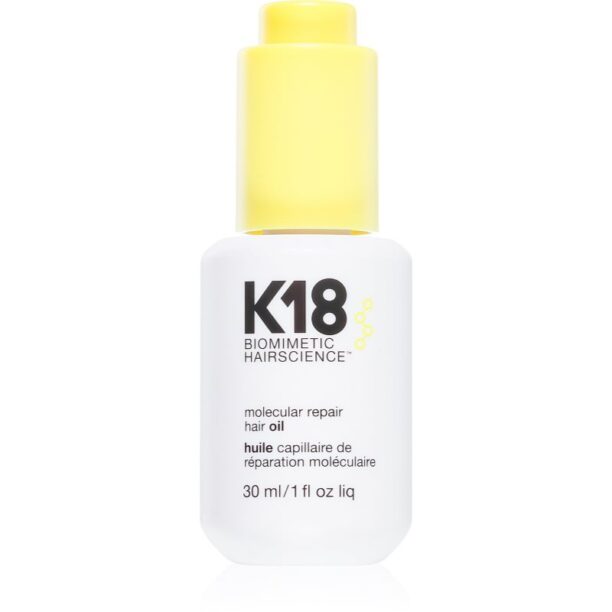 K18 Molecular Repair Hair Oil ulei hranitor uscat pentru parul deteriorat si fragil 30 ml