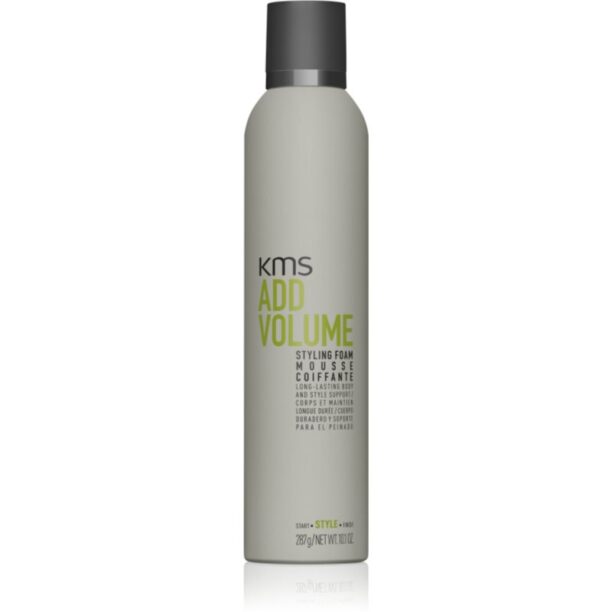 KMS Add Volume Styling Foam spumă de păr pentru volum de lunga durata 300 ml