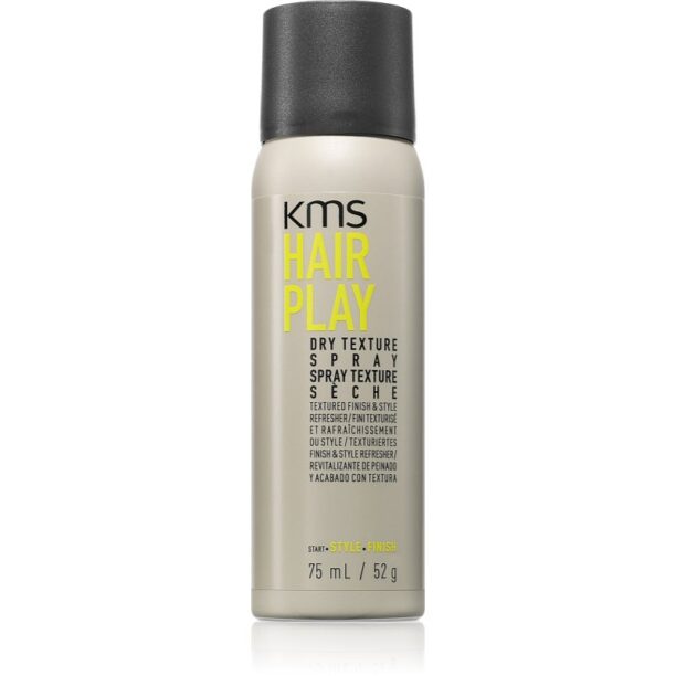 KMS Hair Play Dry Texture Spray spray pentru păr pentru păr cu volum 75 ml