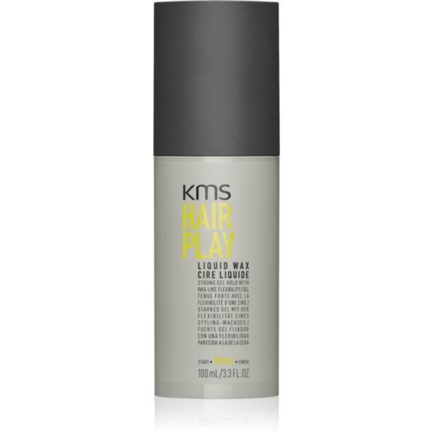 KMS Hair Play Liquid Wax ceara de par pentru fixare și formă 100 ml