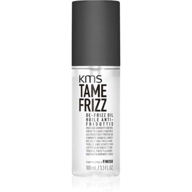 KMS Tame Frizz De-Frizz Oil ulei protector împotriva încrețirii părului pentru păr creț 100 ml preţ