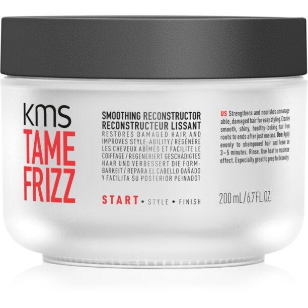 KMS Tame Frizz Smoothing Reconstructor Masca de par pentru par deteriorat 200 ml preţ