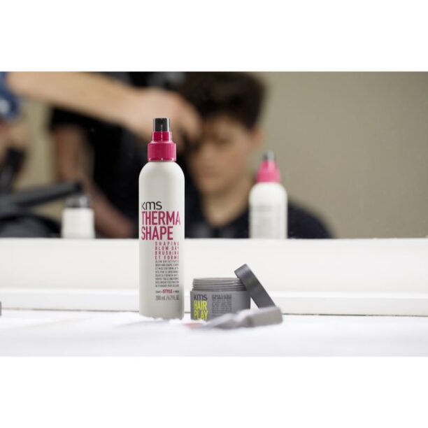 Original KMS Thermashape Shaping Blow Dry spray pentru păr pentru fixare și formă 200 ml