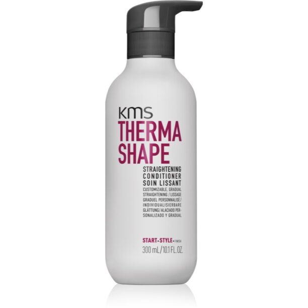 KMS Thermashape Straightening Conditioner balsam profund hrănitor pentru par intins 300 ml preţ